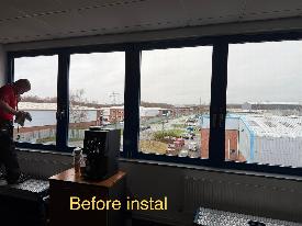 Prior to Maier install of window film r20srcdf